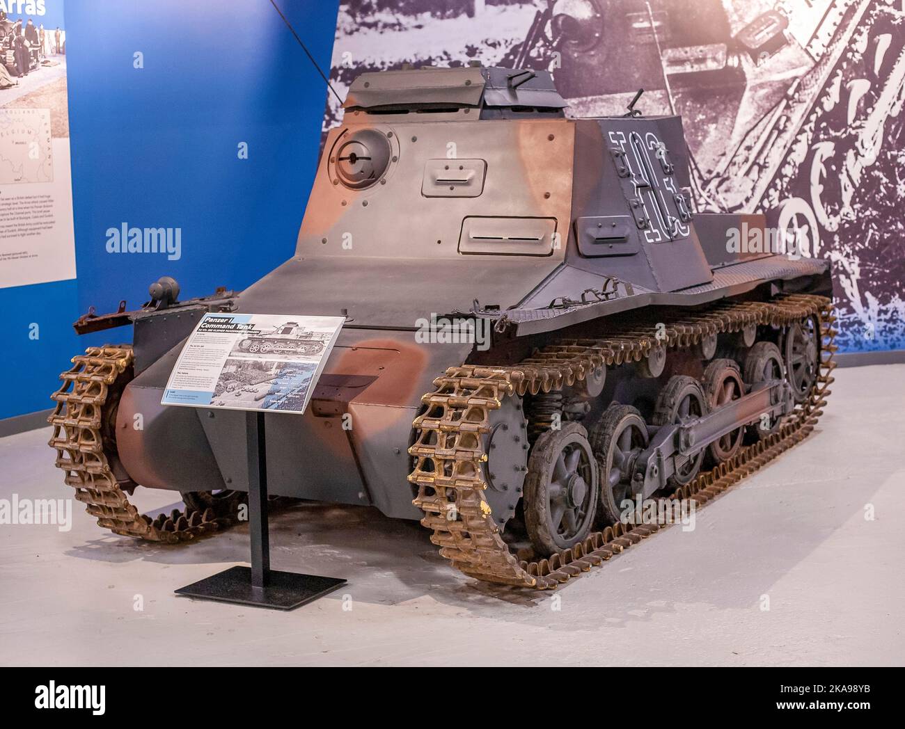 Panzer 1 Command tank Stock Photo