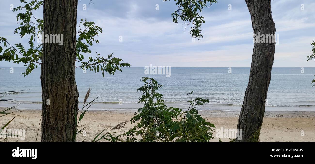 A beautiful view of the Lake Erie Dunkirk, New York Stock Photo Alamy