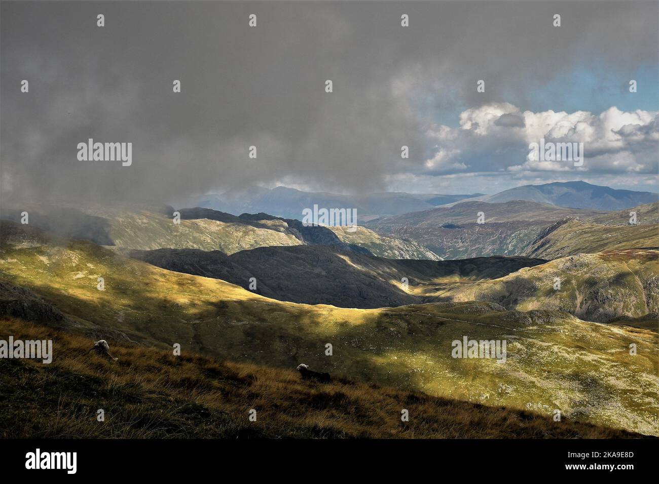 The high fells of the Lake District Stock Photo