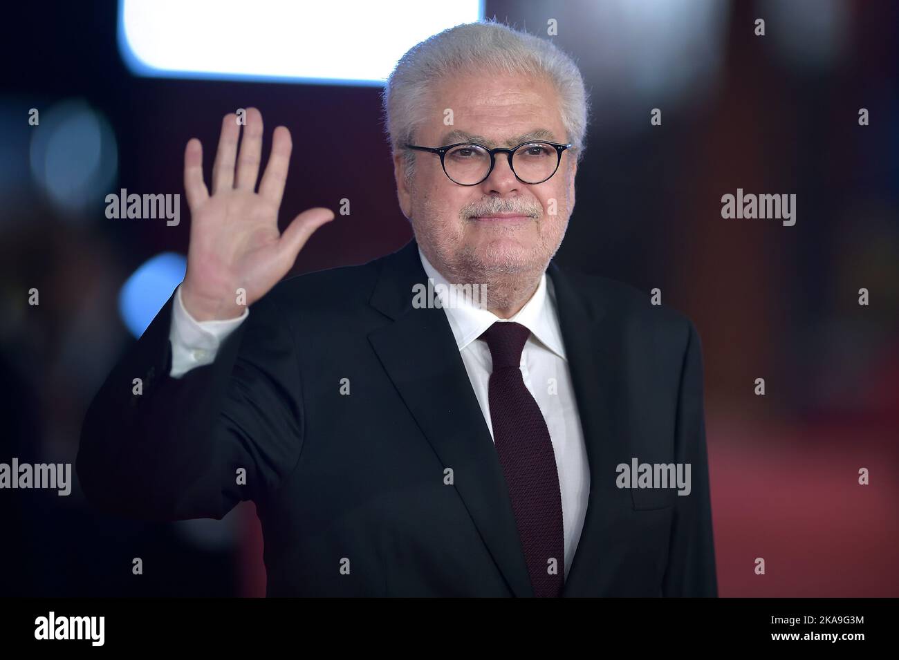 Rome, Italy. 20th Oct, 2022. ROME, ITALY - OCTOBER 20: Roberto Andò attend the red carpet for 'La Stranezza' during the 17th Rome Film Festival at Auditorium Parco Della Musica on October 20, 2022 in Rome, Italy. Credit: dpa/Alamy Live News Stock Photo