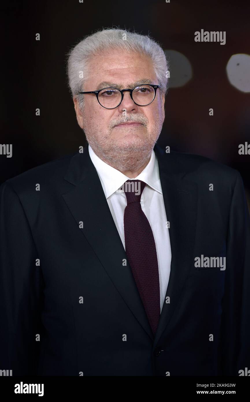 Rome, Italy. 20th Oct, 2022. ROME, ITALY - OCTOBER 20: Roberto Andò attend the red carpet for 'La Stranezza' during the 17th Rome Film Festival at Auditorium Parco Della Musica on October 20, 2022 in Rome, Italy. Credit: dpa/Alamy Live News Stock Photo