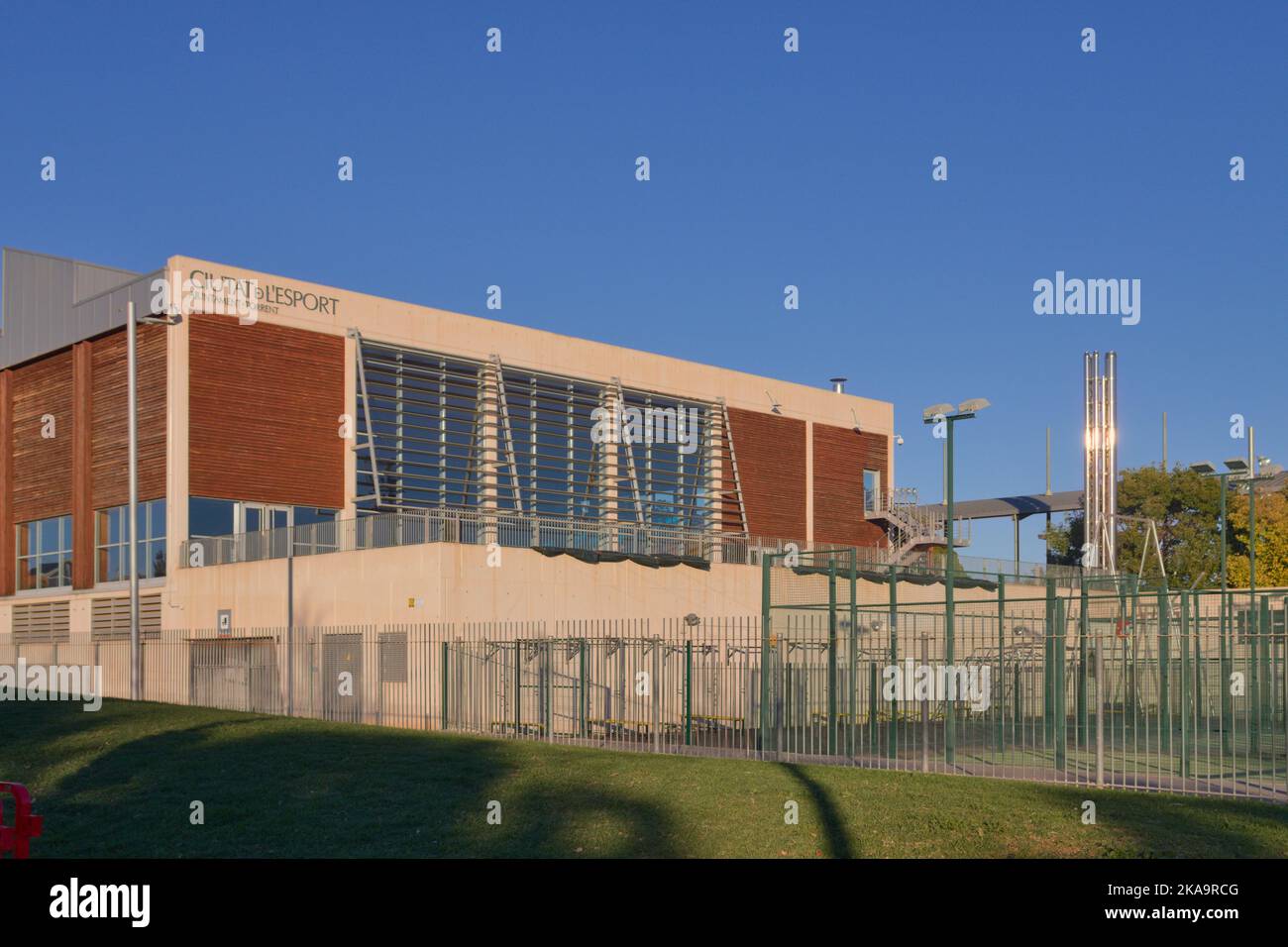 Torrent city sports center building in Valencia (Spain) known as the ...