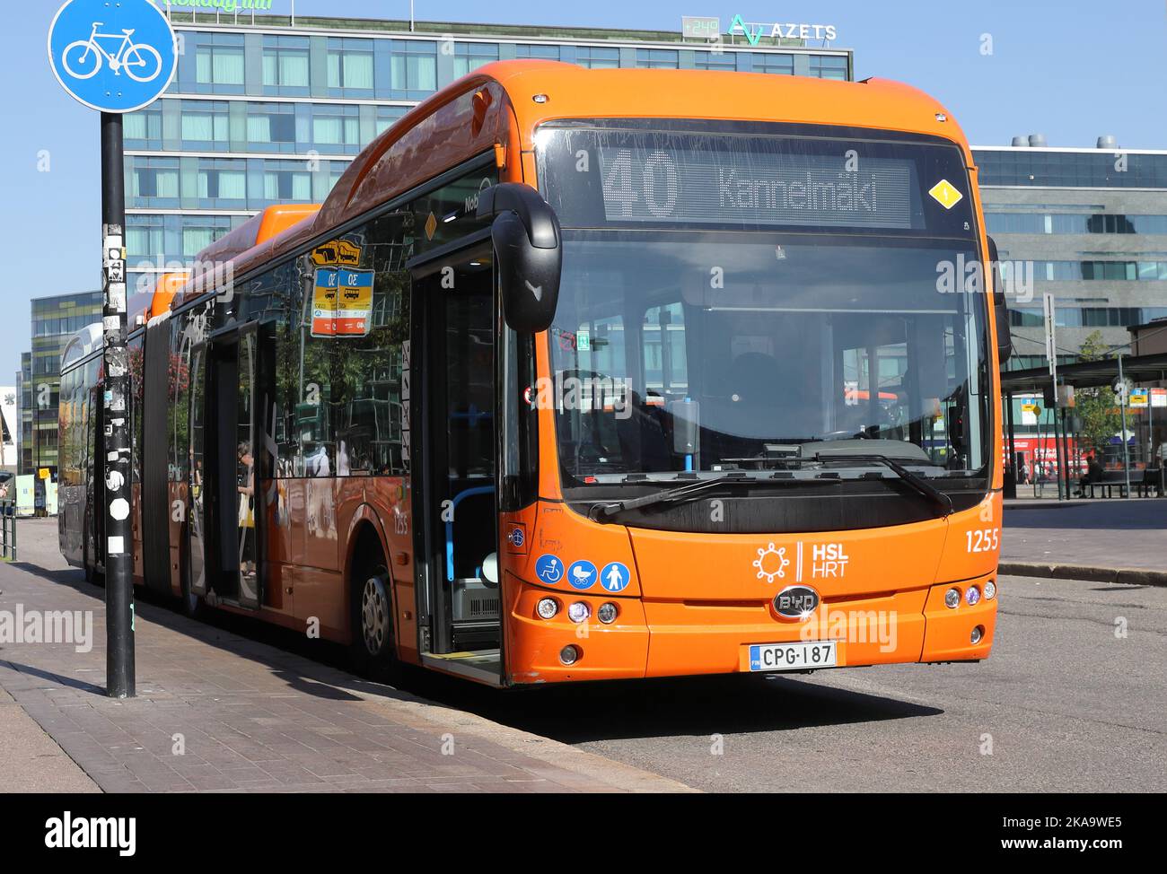 Bus station finland hi-res stock photography and images - Alamy