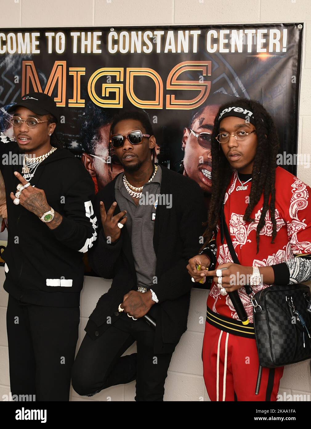 March 10, 2017 - Norfolk, VIRGINIA, USA - MIGOS brings the rap to the ...