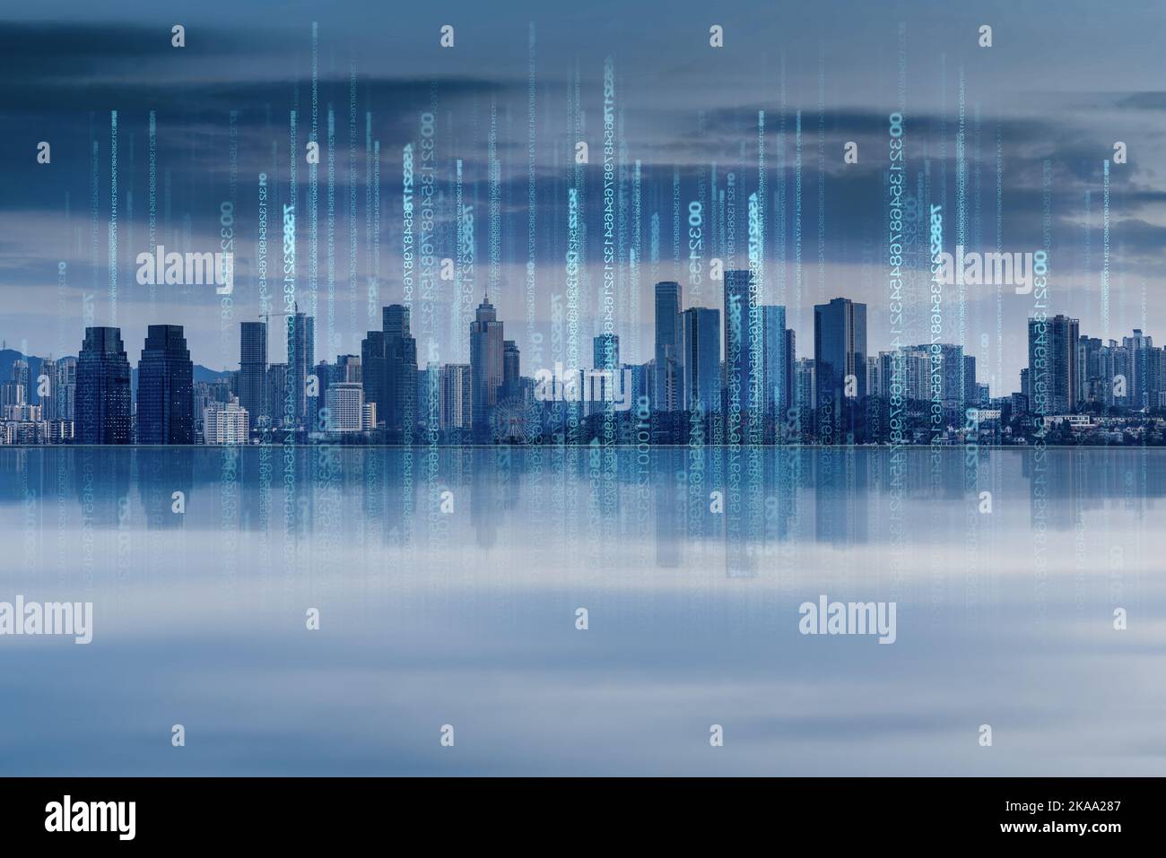 Data numbers building hi-res stock photography and images - Alamy