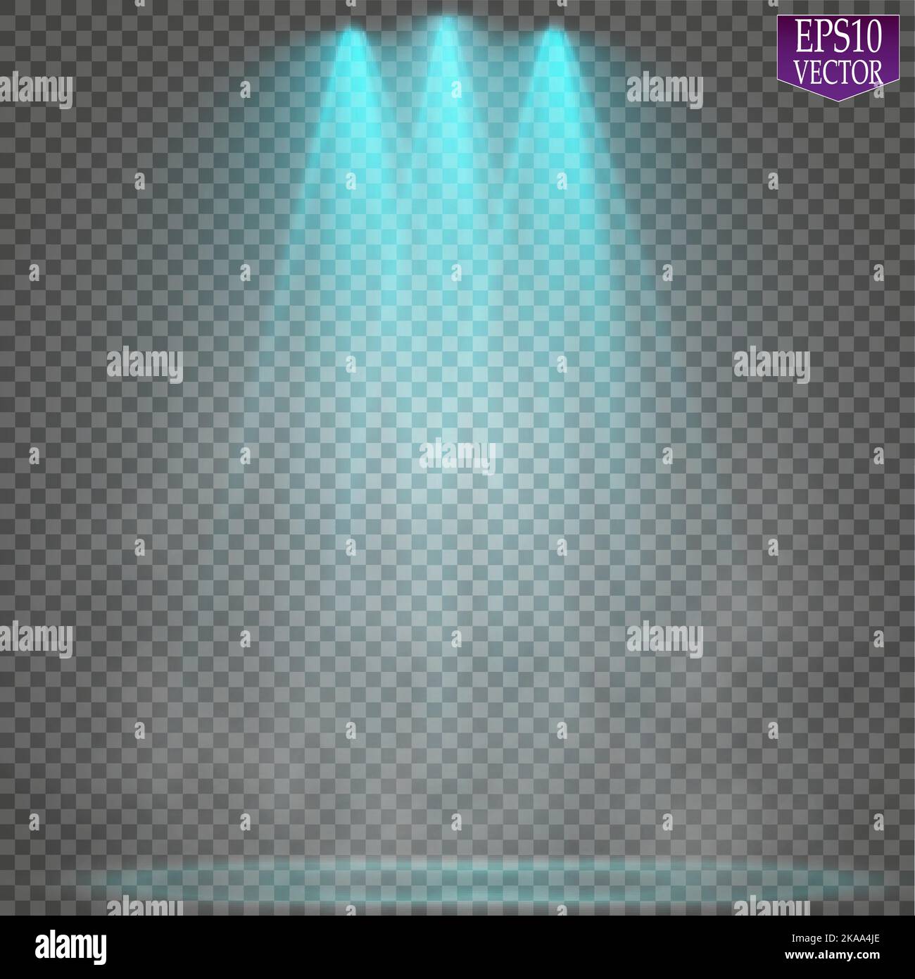 Vector Spotlights. Scene. Light Effects. Glow light effect Stock Vector ...