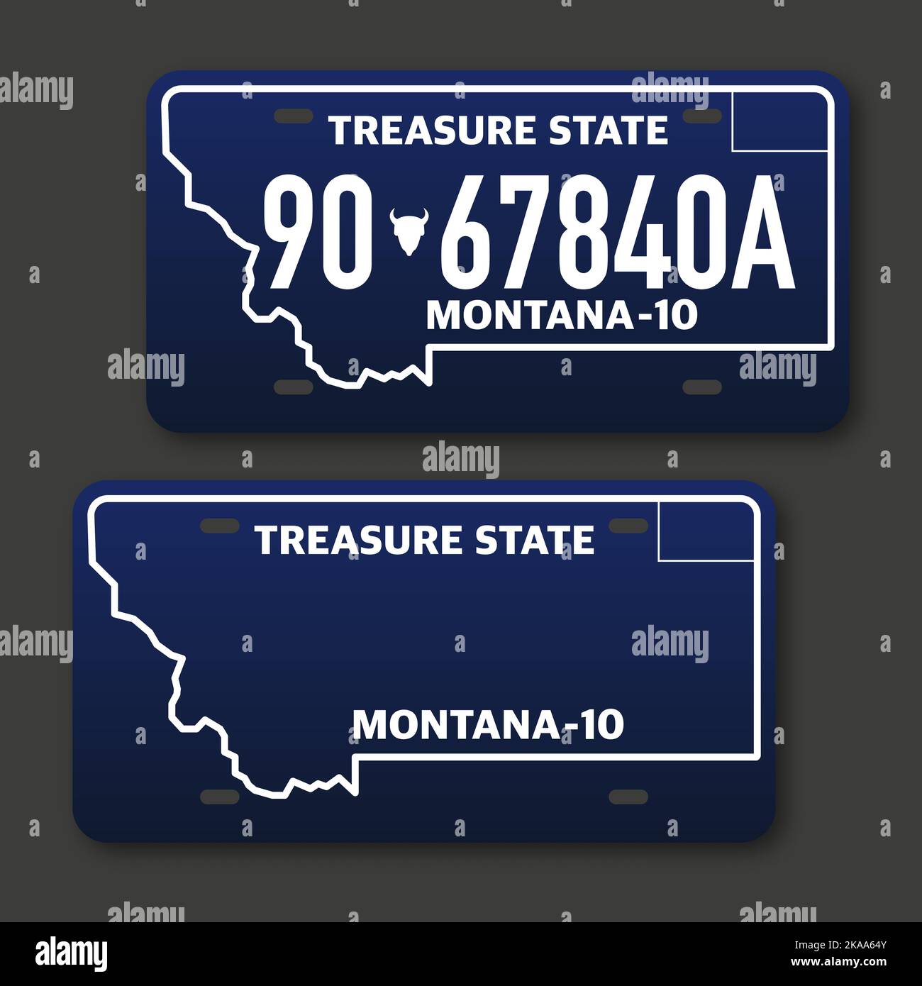 car plate design