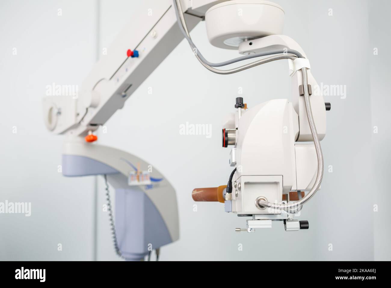Microscopic apparatus for testing eyesight. Ophthalmology and treatment ...
