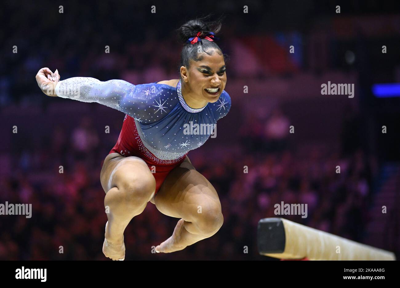 Jordan chiles gymnastics 2022 hi-res stock photography and images - Alamy