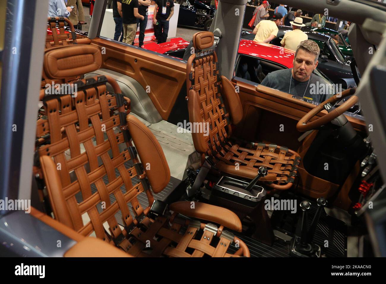 Las Vegas, United States. 01st Nov, 2022. An attendee views the unique
