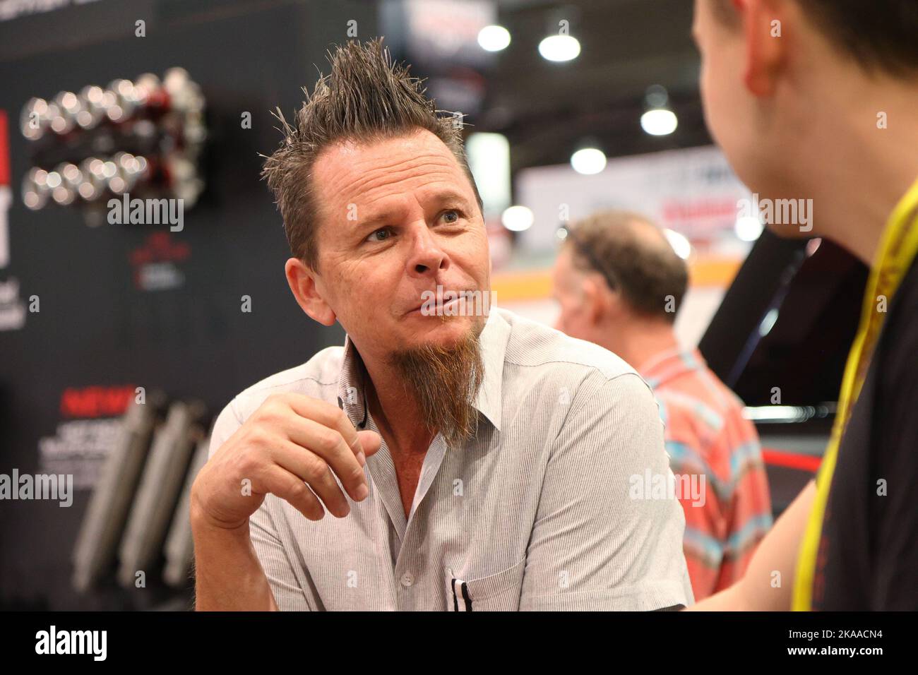 Las Vegas, United States. 01st Nov, 2022. Car builder Dave Kindig from