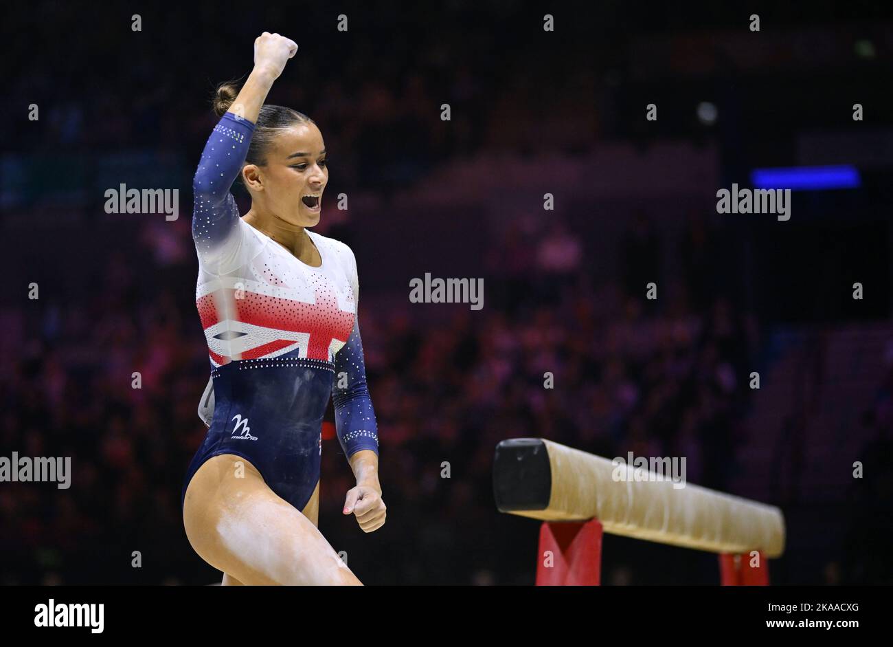 Liverpool, UK. 01st Nov, 2022. Gymnastics World Championships, women