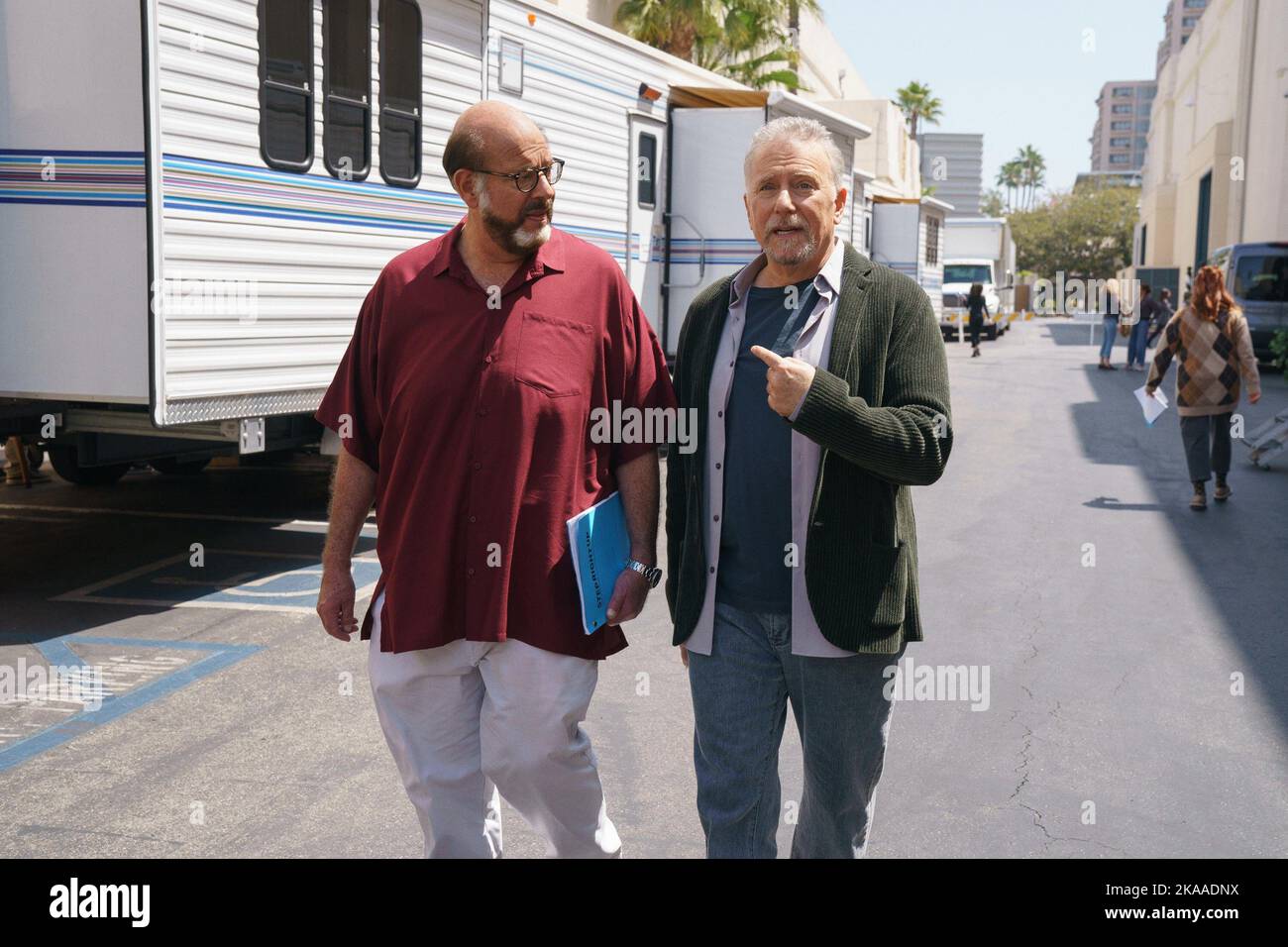 REBOOT, from left Fred Melamed, Paul Reiser, Baskets', (Season 1, ep