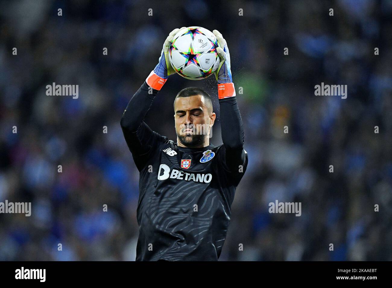 Harbor, Portugal. 01st Nov, 2022. Diogo Costa do Porto, during the match  between Porto and Atletico de Madrid, for the 6th round of Group B of the  UEFA Champions League 2022/2023 at