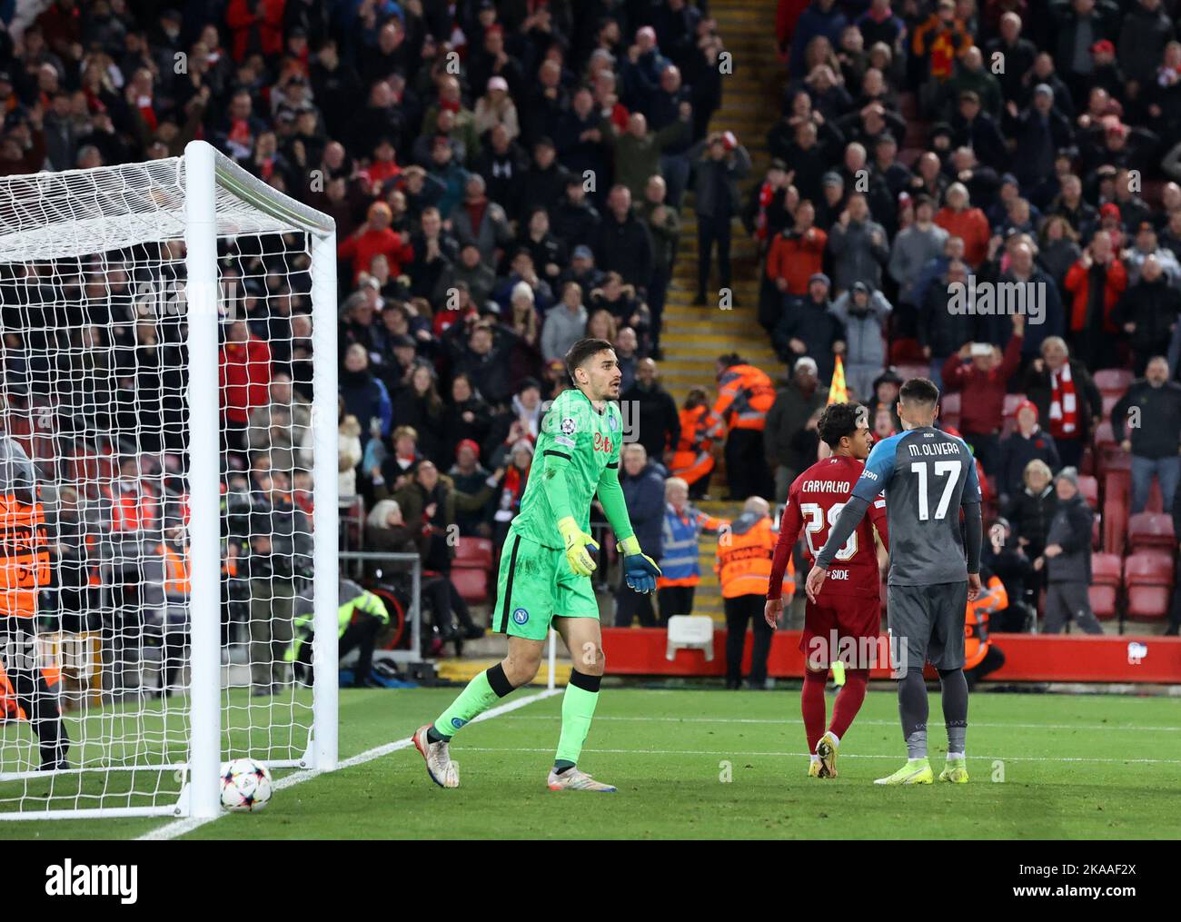 Liverpool November Liverpool, England: 1st November 2022, Anfield Stadium, Liverpool ...