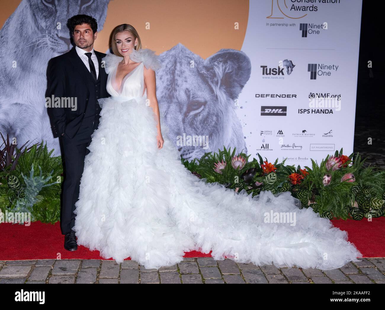 November 1st, 2022. London, UK. Andrew Levitas and Catherine Jenkins