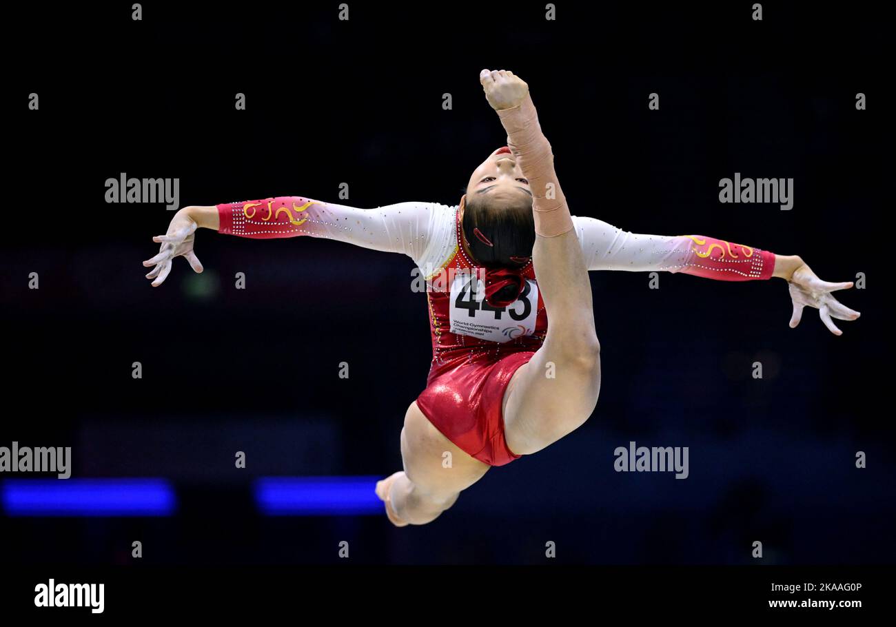 Liverpool, UK. 01st Nov, 2022. Gymnastics World Championship, women