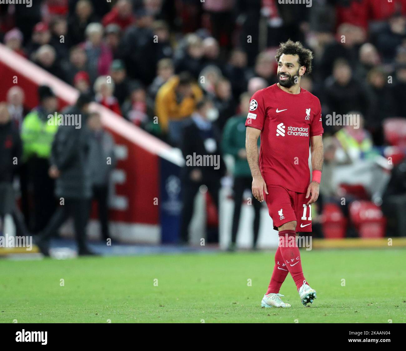Liverpool November Anfield Stadium, Liverpool, England: 1st November 2022, Champions ...