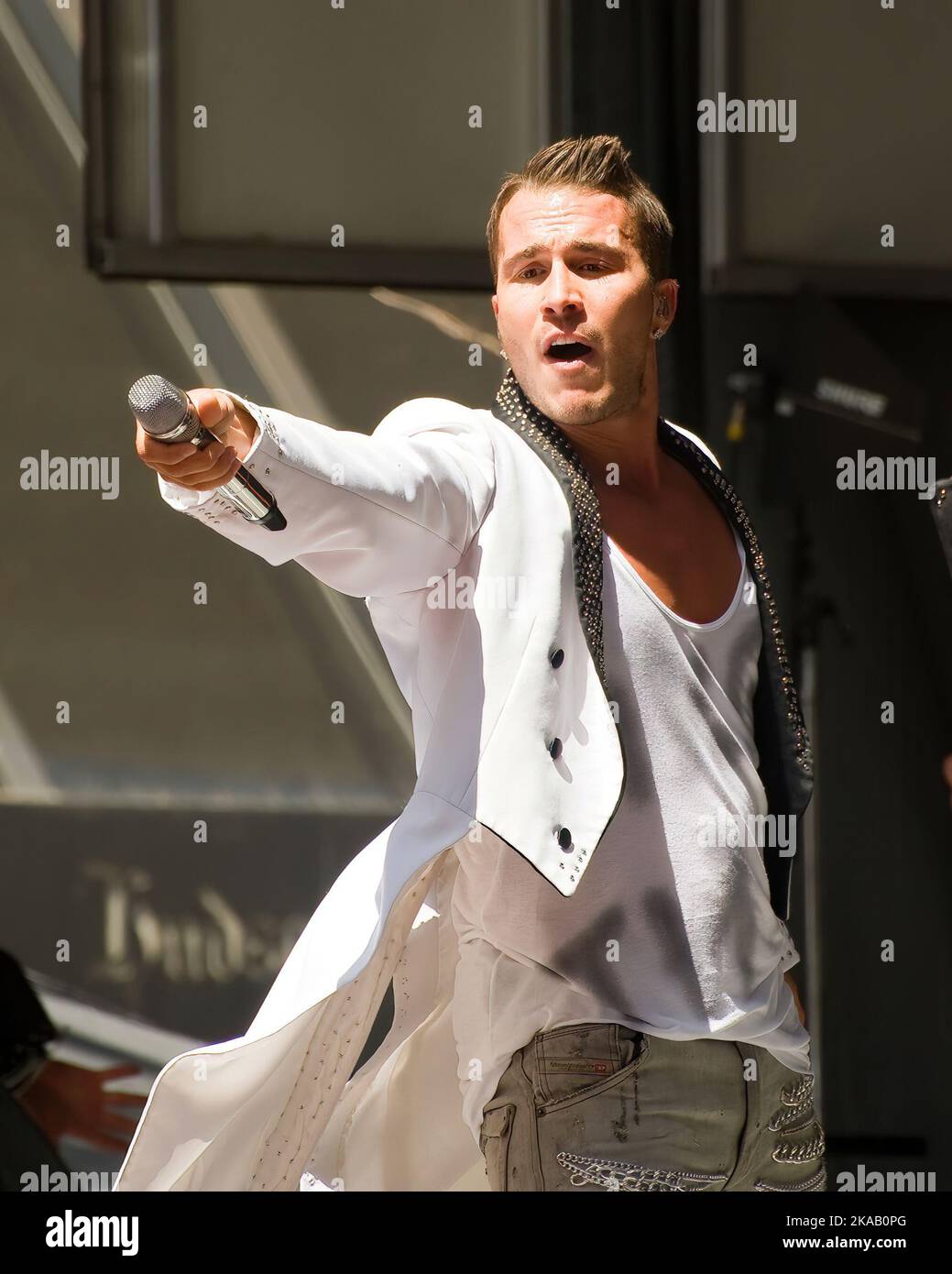 Toronto, Canada June 19, 2011 Shawn Desman performs at the Celebrate