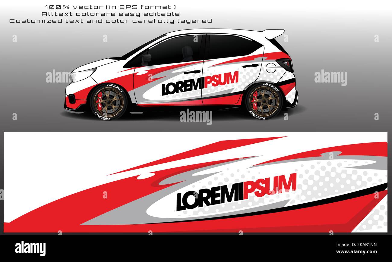 livery strip design for racing motif cars Stock Vector Image & Art - Alamy