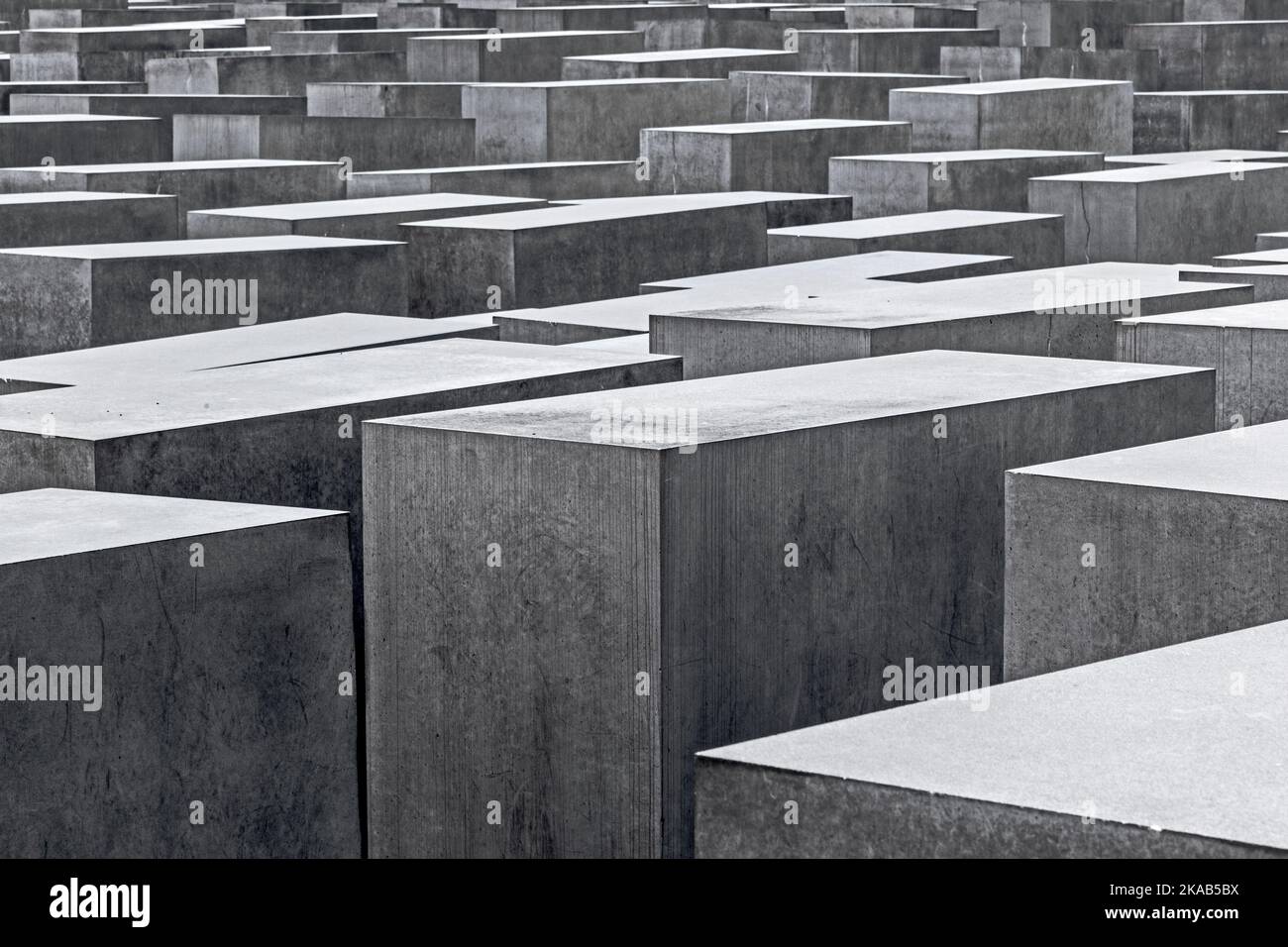 The Denkmal fur die Juden ermordeten Europe (Memorial to the Murdered ...