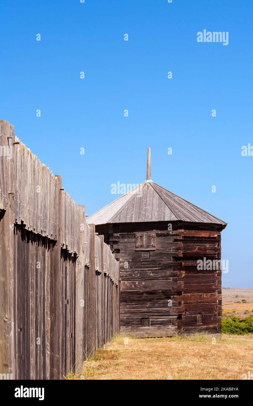 Fort Ross State Historic Park Stock Photo Alamy