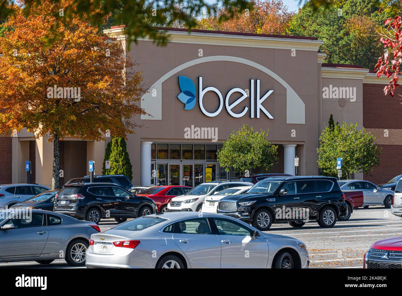 Belk department store in Snellville, Georgia, just east of Atlanta. (USA) Stock Photo