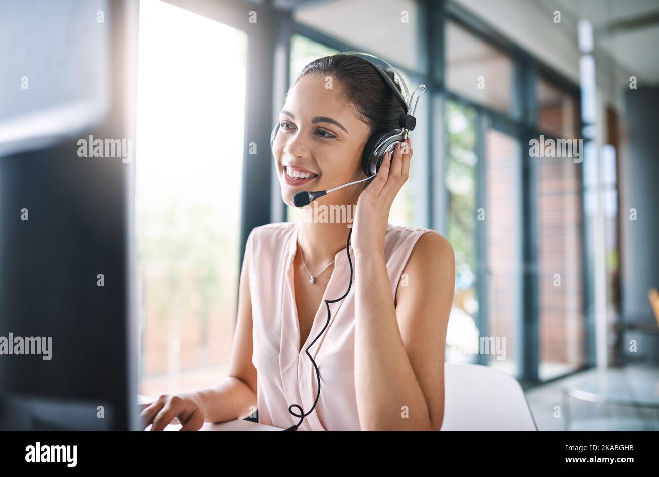 Trying help she can hi-res stock photography and images - Alamy