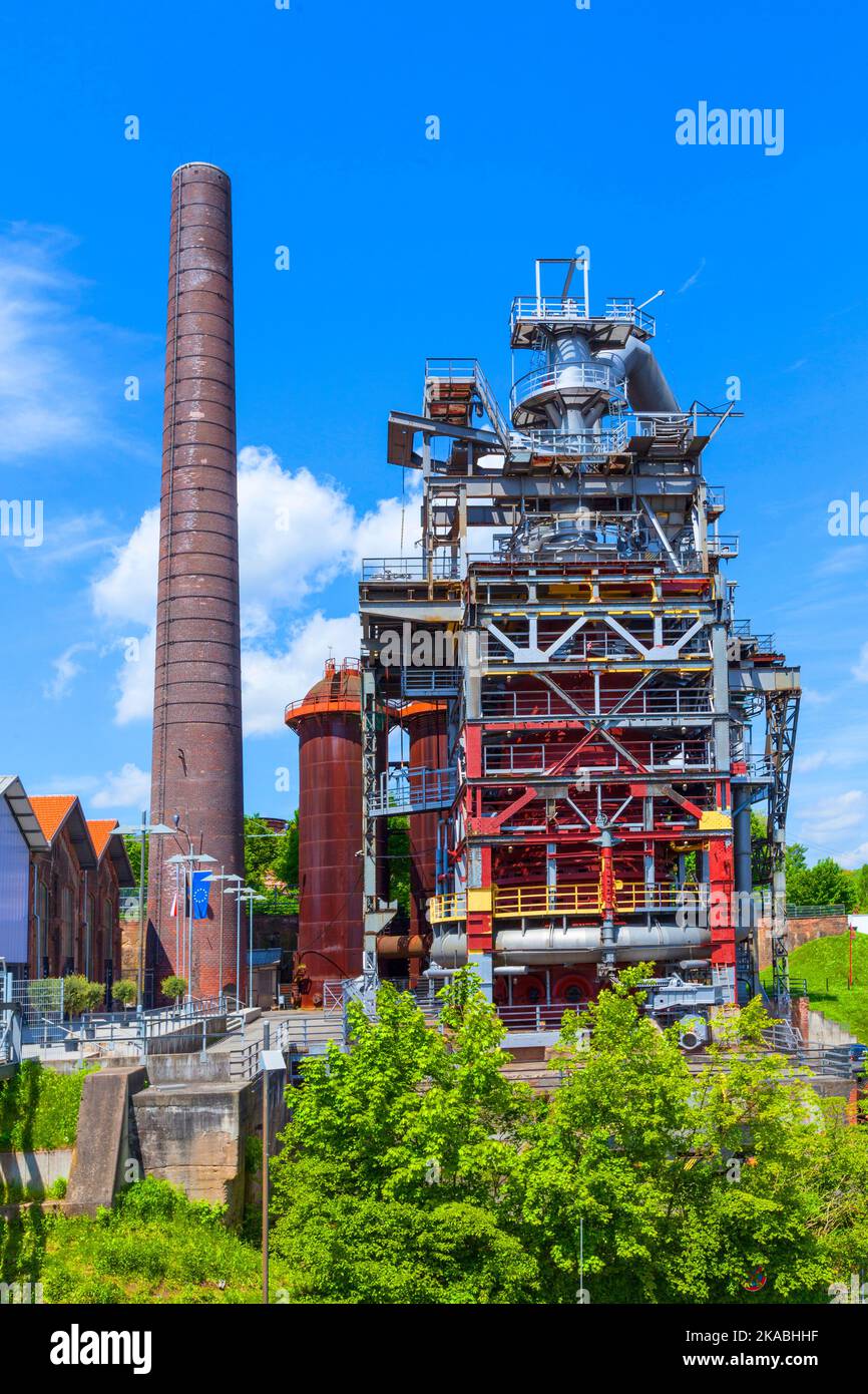 old iron works monuments from the late 20th century Stock Photo Alamy