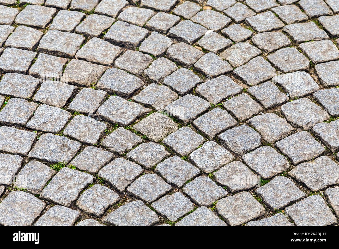 Abstract background of cobblestone pavement Stock Photo - Alamy
