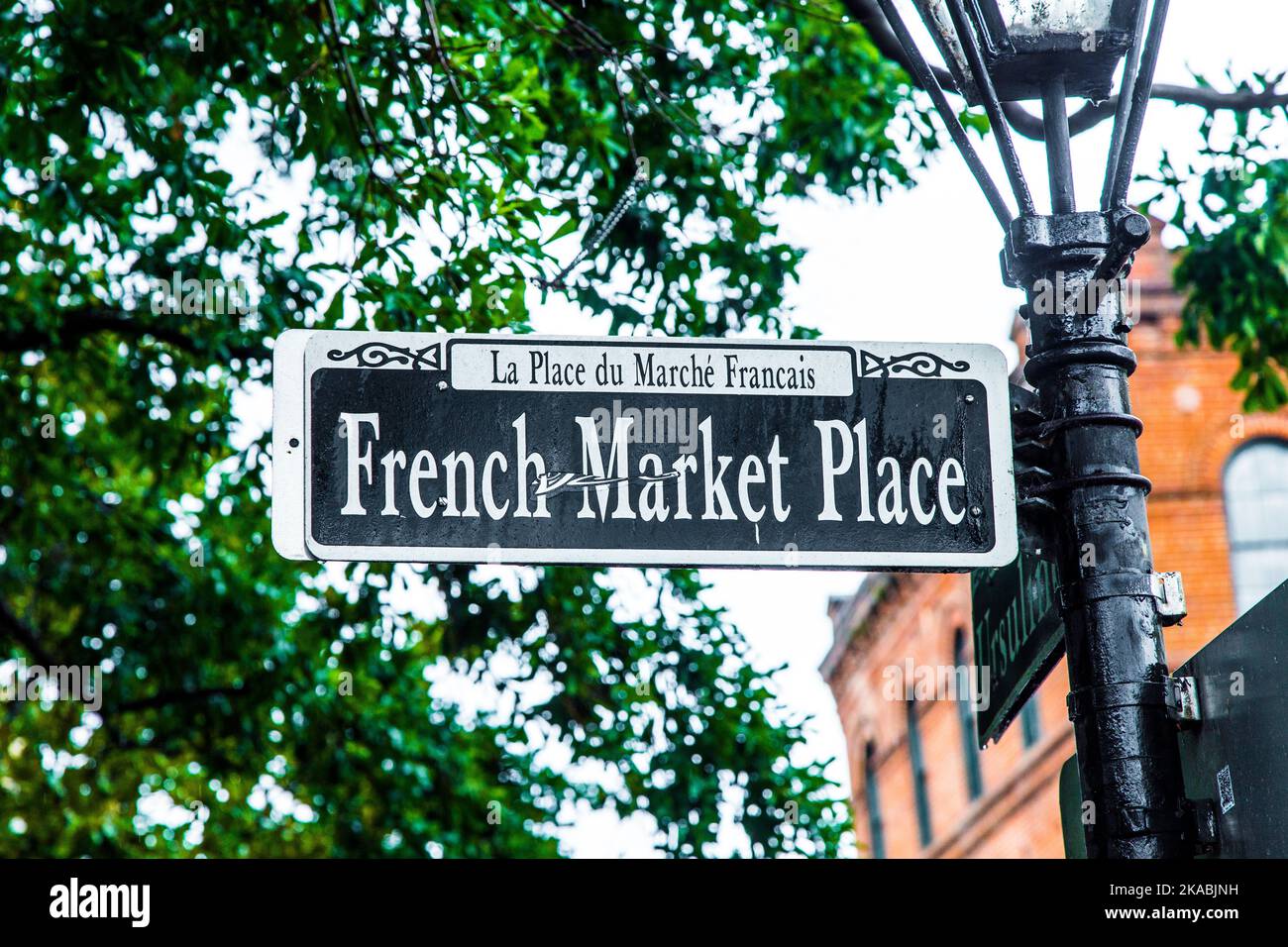 French quarter new orleans corner hi-res stock photography and