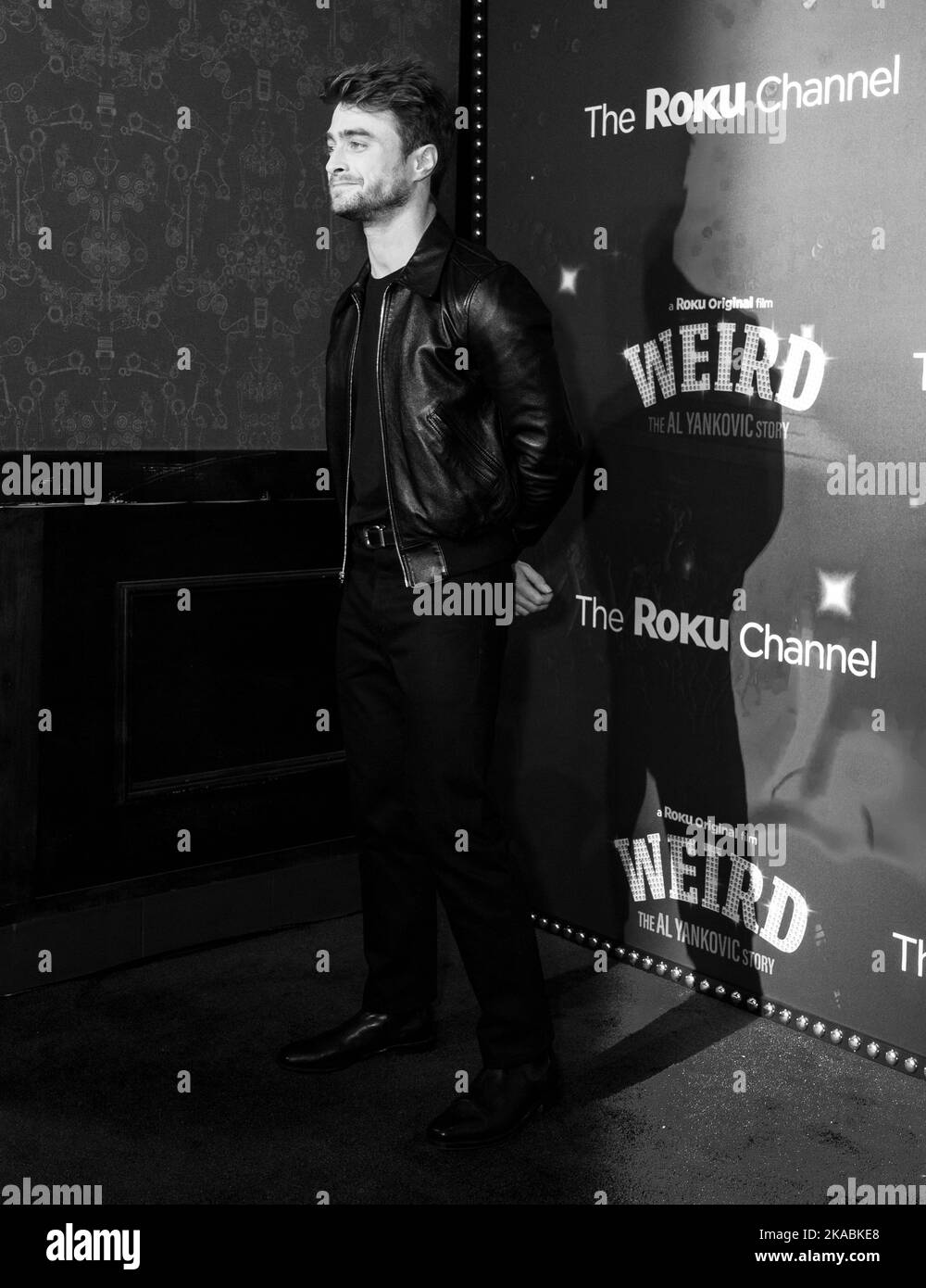 Film cinema movie premiere actress daniel radcliffe Black and White