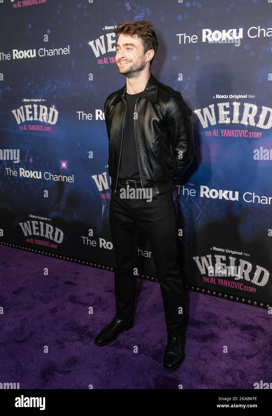 Daniel Radcliffe attends New York premiere of Roku originals - Weird ...