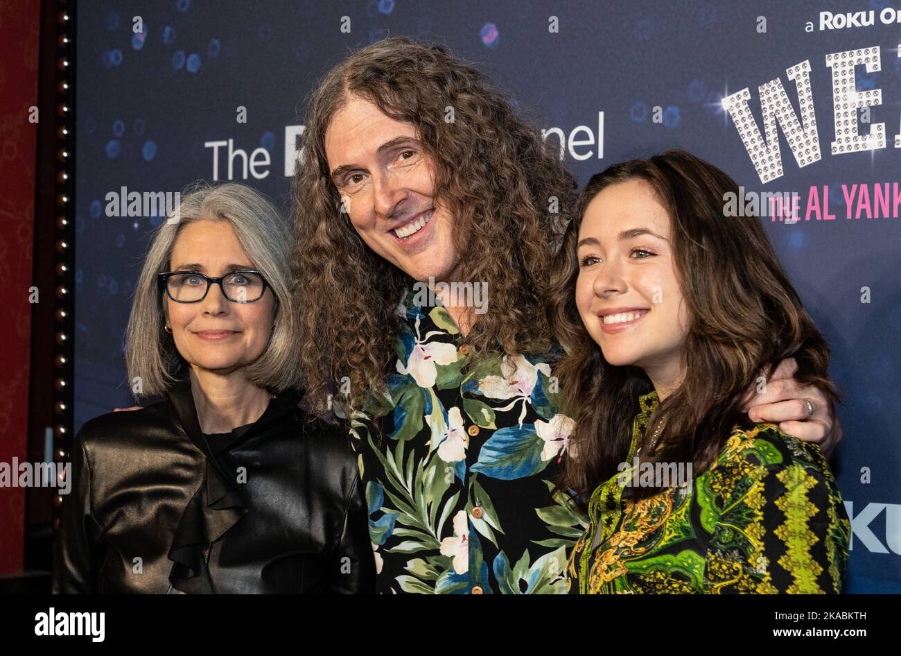 Suzanne Yankovic, Weird Al Yankovic, Nina Yankovic attend New York