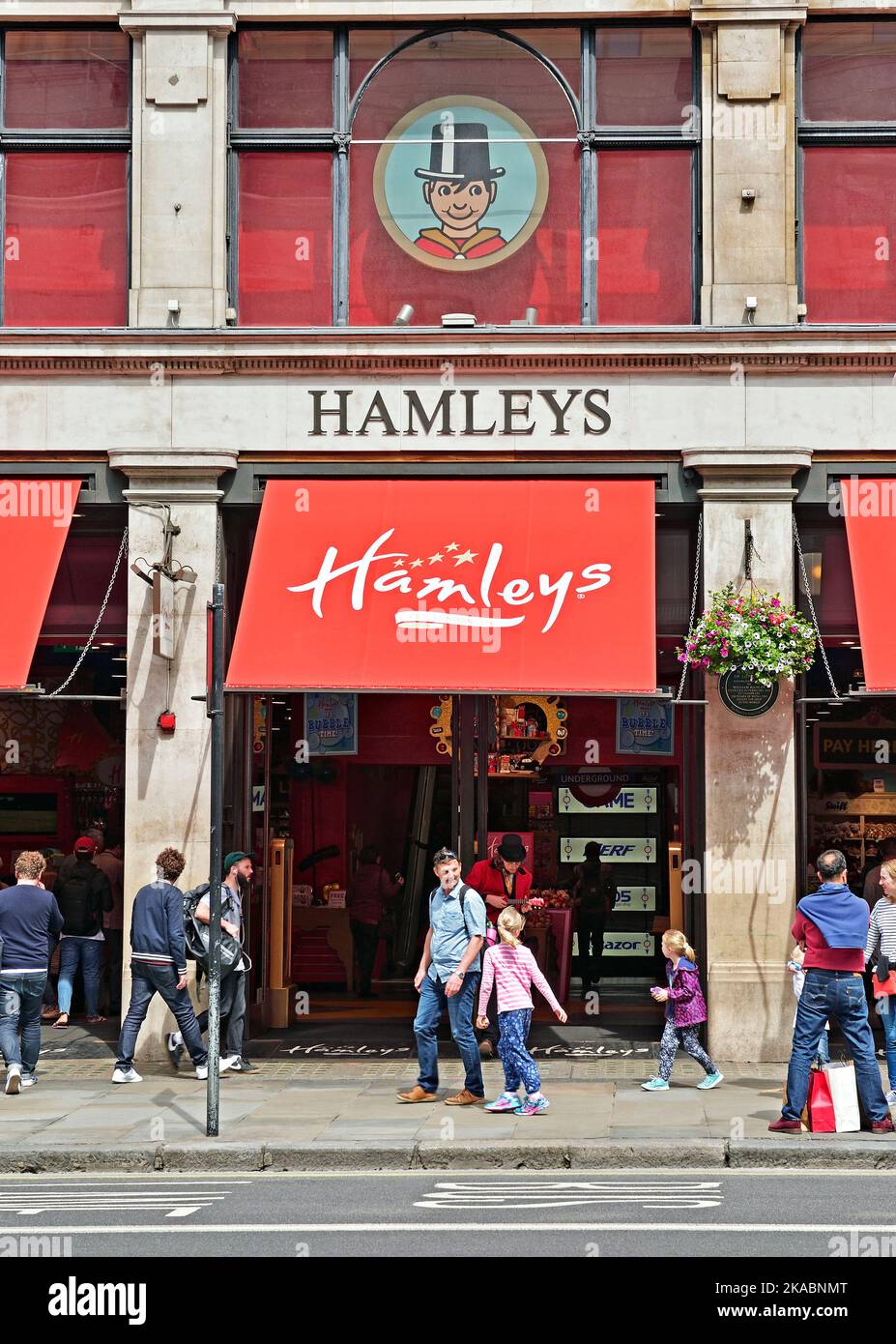 Hamleys Toy Shop, London, UK Stock Photo