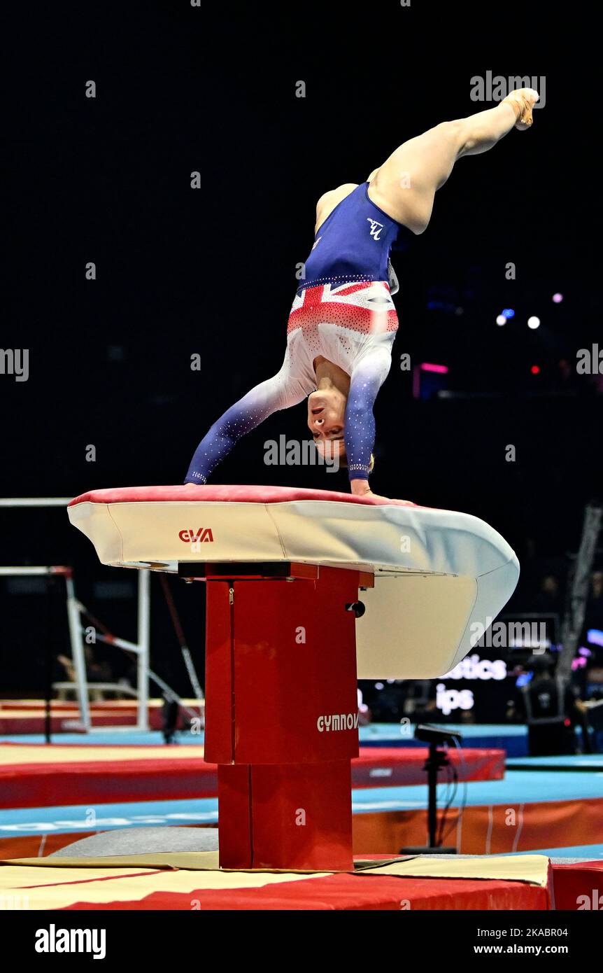 Liverpool, United Kingdom. 01st Nov, 2022. World gymnastics