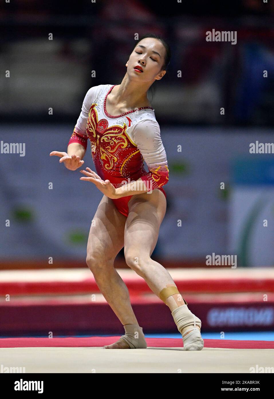 Liverpool, United Kingdom. 01st Nov, 2022. World gymnastics