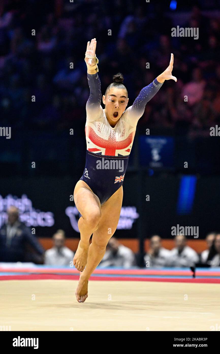 Liverpool, United Kingdom. 01st Nov, 2022. World gymnastics ...