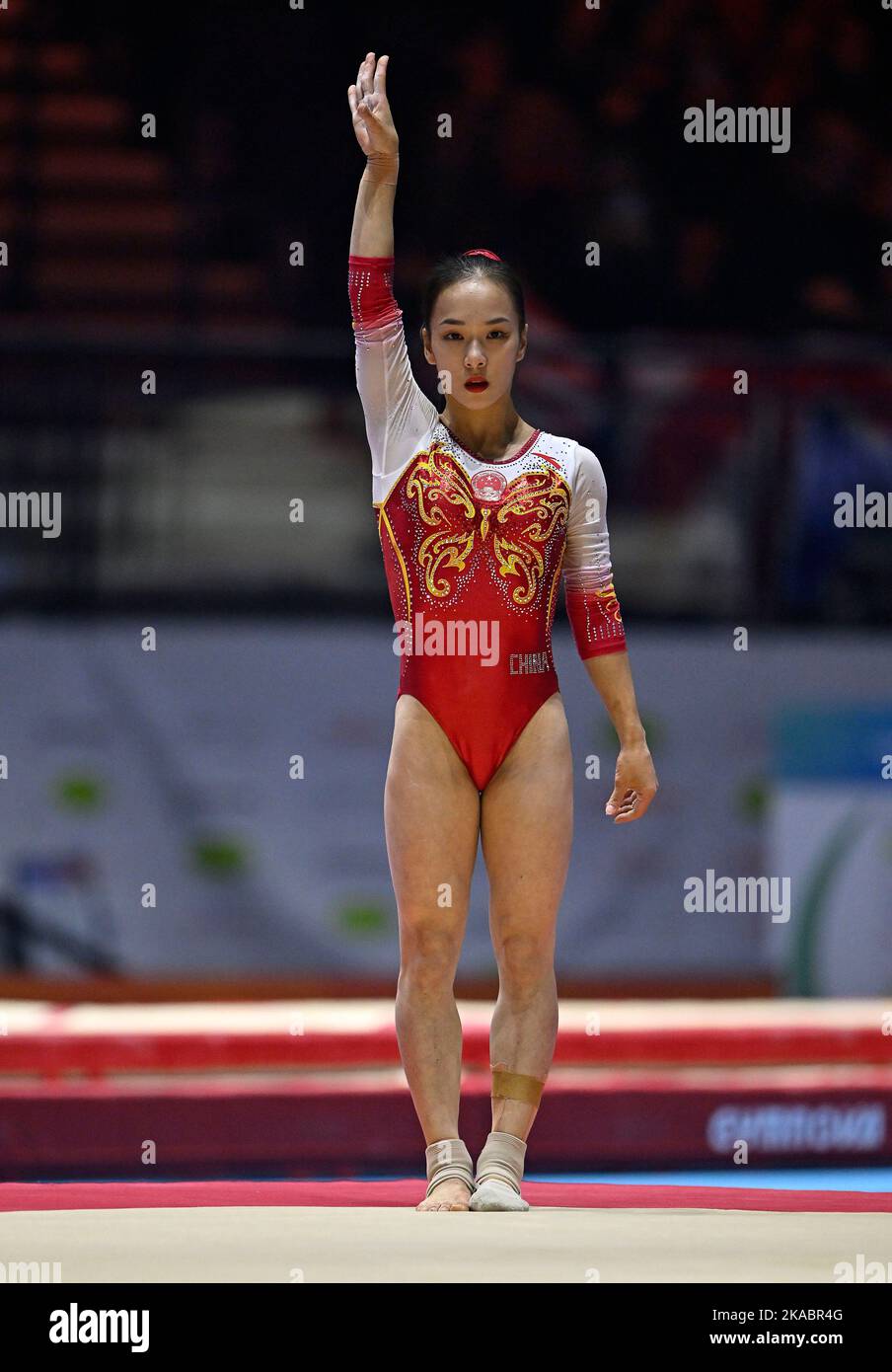 Liverpool, United Kingdom. 01st Nov, 2022. World gymnastics