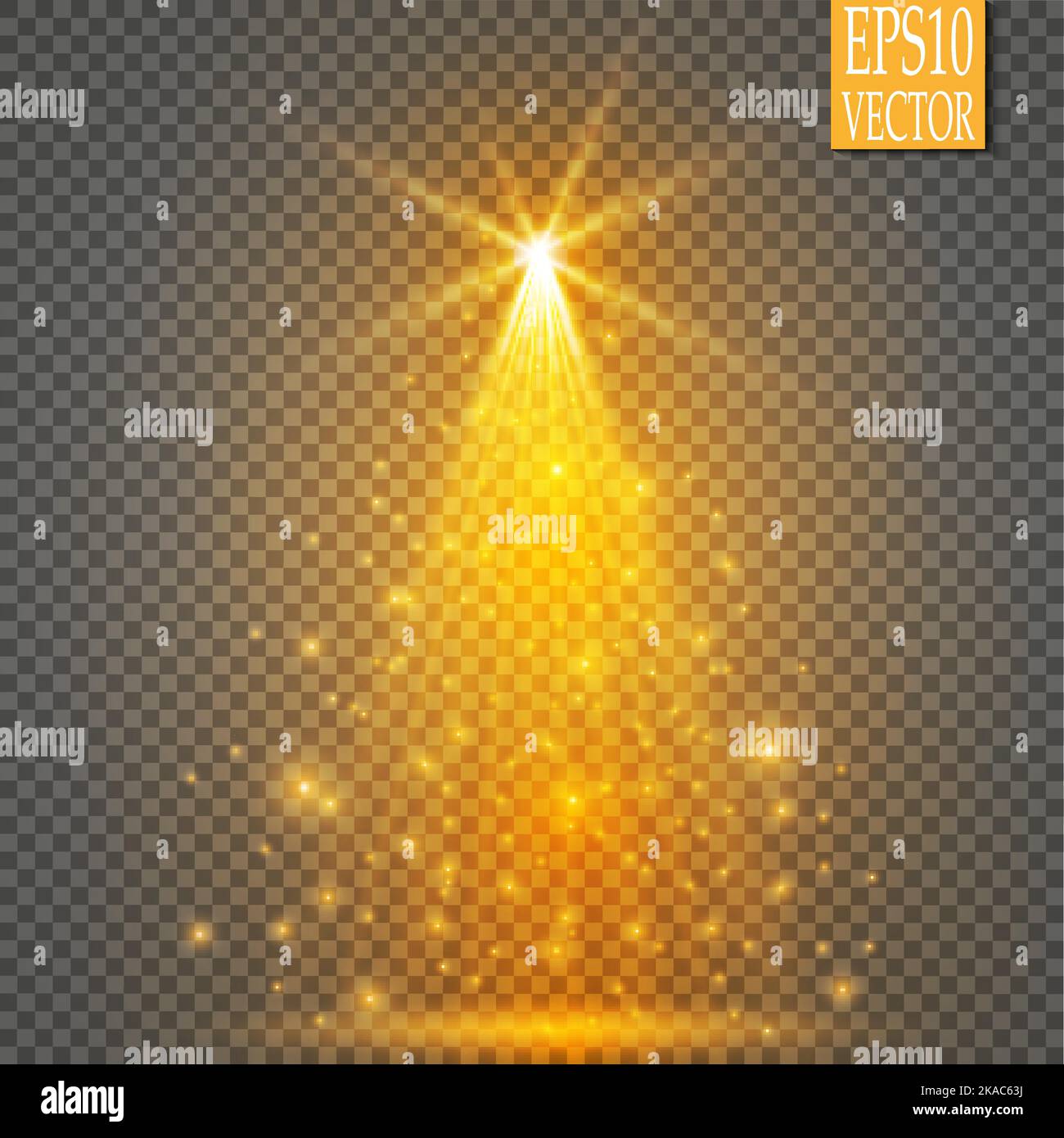 Vector Spotlights. Scene. Light Effects. Glow light effect Stock Vector ...