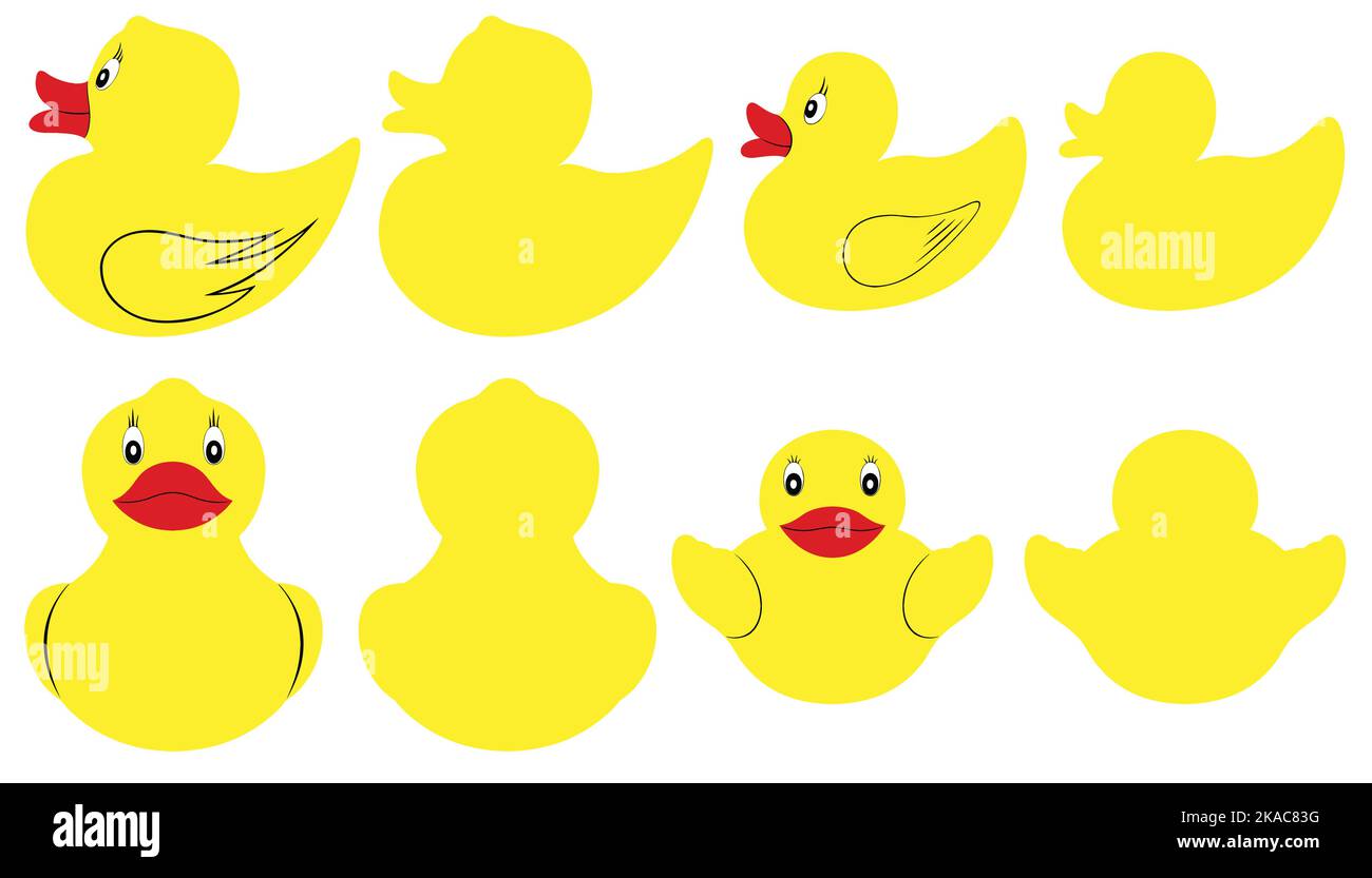 Collage duckling Stock Vector Images - Alamy