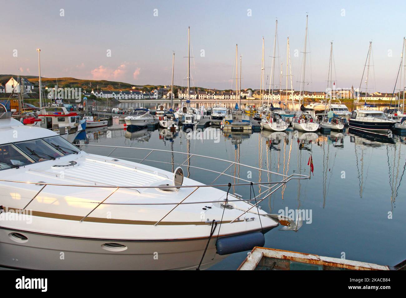 Yacht Harbour, Port Ellen Marina, Port Ellen, Islay, Hebrides, Inner