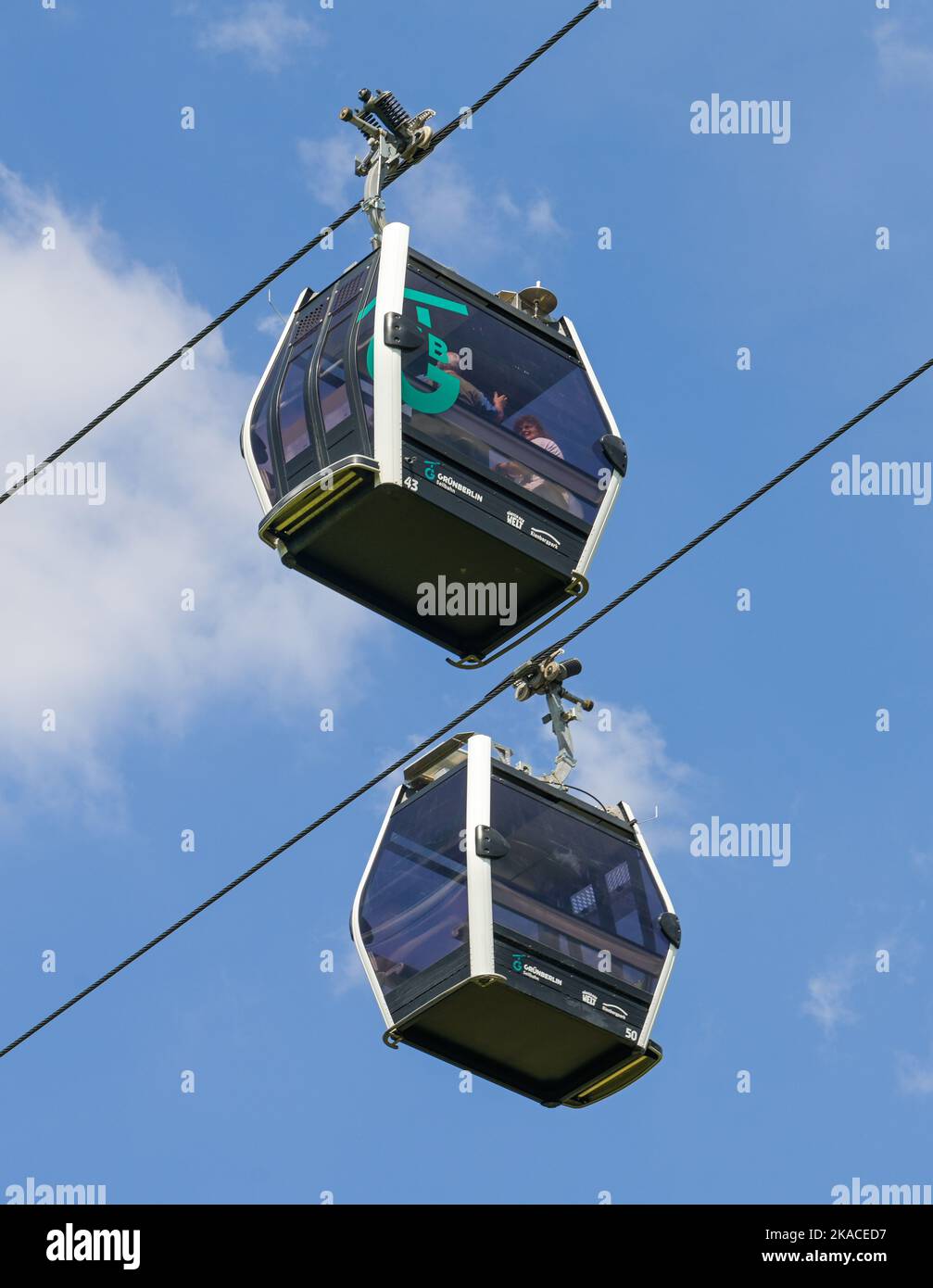 Seilbahn, Gärten der Welt, Marzahn, Berlin, Deutschland Stock Photo Alamy
