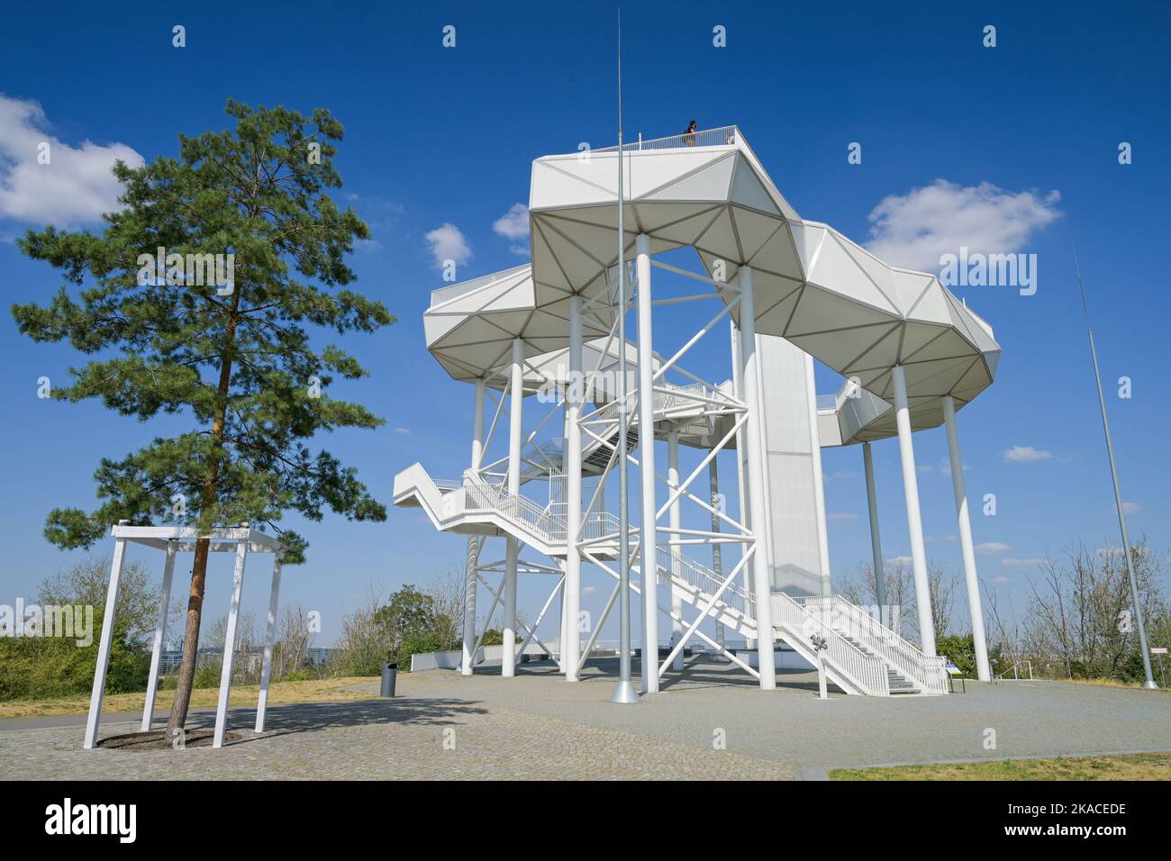 Aussichtsturm Wolkenhain, Kienberg, Gärten der Welt, Marzahn, Berlin