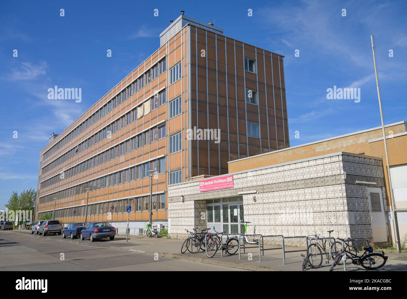 Rockhaus, Buchberger Straße, Lichtenberg, Berlin, Deutschland Stock Photo