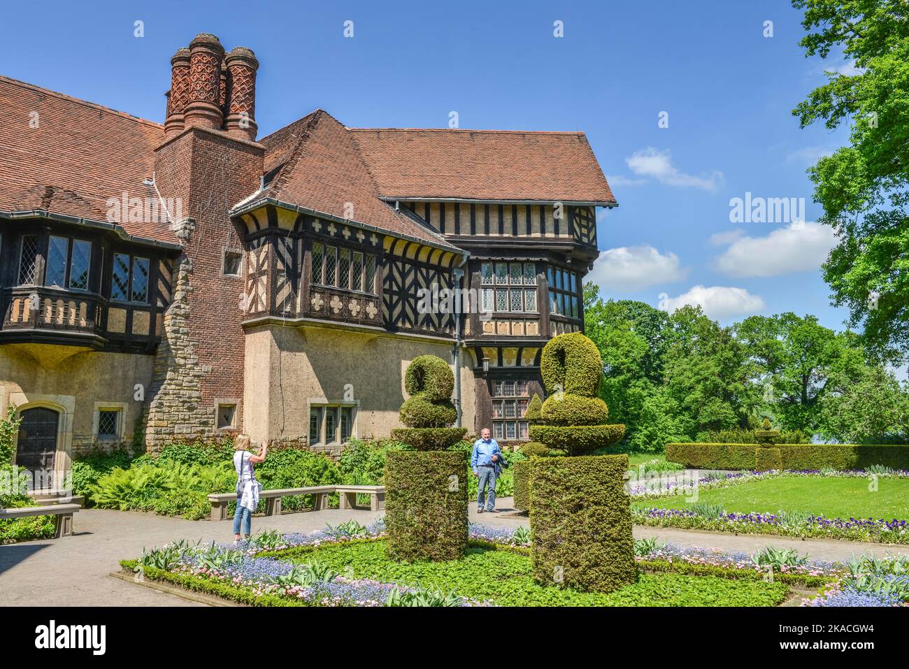 Schloss Cecilienhof, Neuer Garten, Potsdam, Brandenburg, Deutschland
