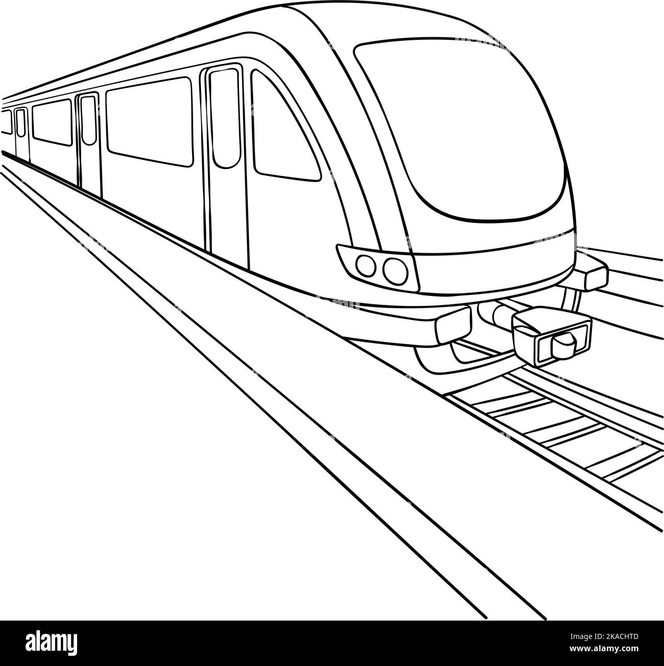 Train Sketch Metro Vector Images over 240