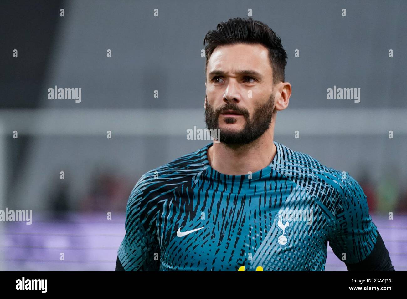 Tottenham Hotspur's Hugo Lloris during the UEFA Champions League Group D match at the Orange Velodrome in Marseille, France. Picture date: Tuesday Nov Stock Photo