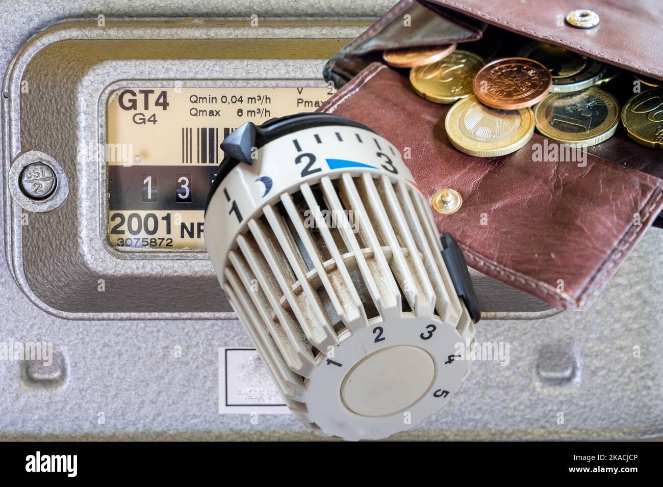 Heating costs in winter are more expensive Symbolically Stock Photo Alamy