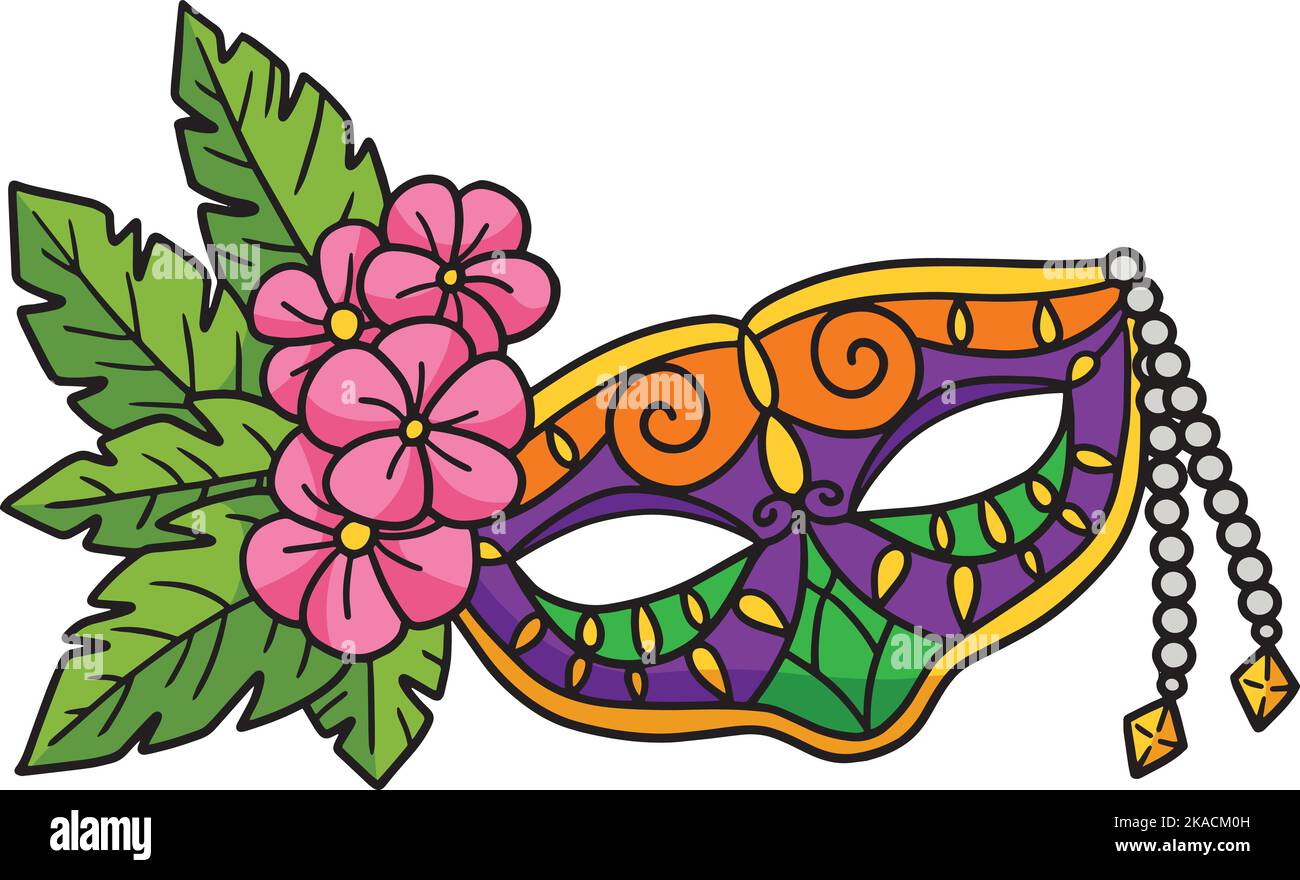 mardi gras skull